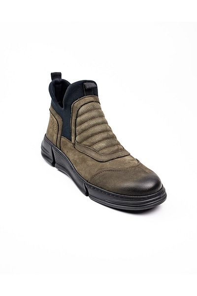 JAMES FRANCO 5761 Mink Nubuck Leather Men's Boots