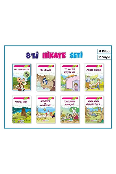 Mavi Deniz Yayınları Mavi Deniz 1. Sınıf Tekerleme Hikaye Seti 8 Kitap 2023