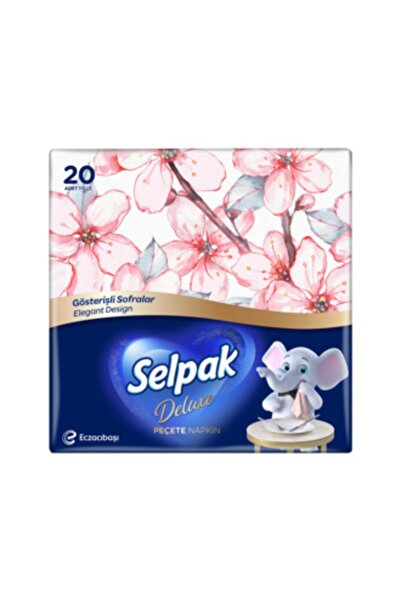 Selpak Deluxe Peçete 20'li