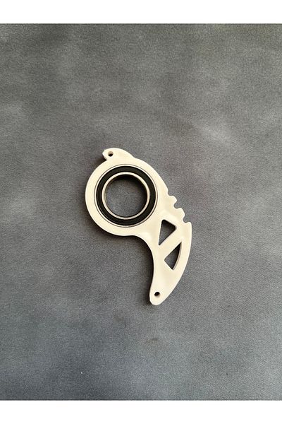 Skyv Keyrambit V2 Pro White Rotatable Keychain
