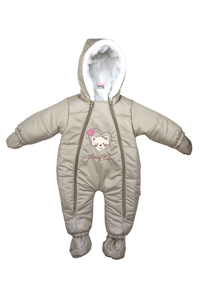 Pukka Cute Cat Embroidery Slippers with Feet and Gloves Welsoft Cosmonaut