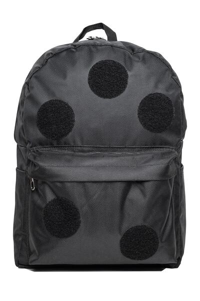 PERLOTUS Replaceable Bicycle Themed Unisex Patch Daily Sports Backpack