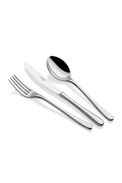 Salvinelli Princess 87 Piece Stainless Steel Cutlery Set