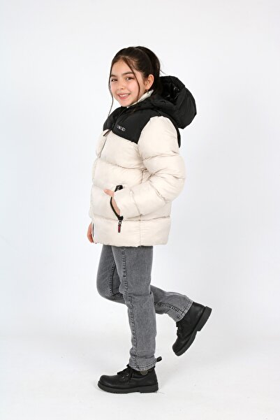 Landed Robalı Kız Çocuk Şişme Montu