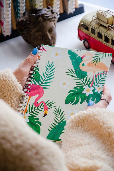 CoNotes Hard Cover Spiral Dotted Notebook - Bullet Journal