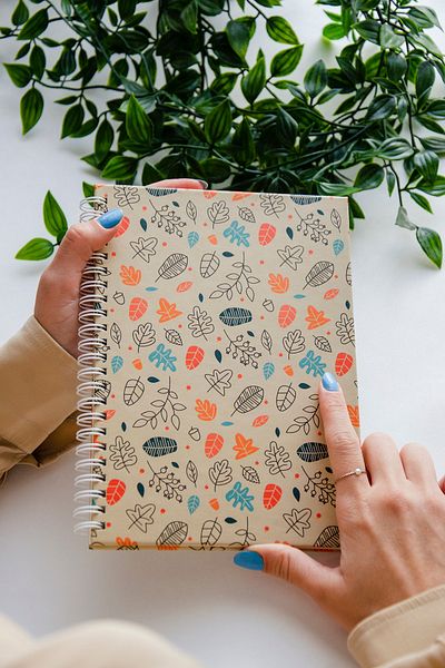 CoNotes Hard Cover Spiral Dotted Notebook - Bullet Journal