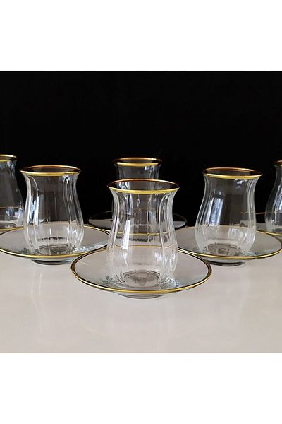 Paşabahçe Linka 12 Piece Tea Glass Set for 6 People 145 ml