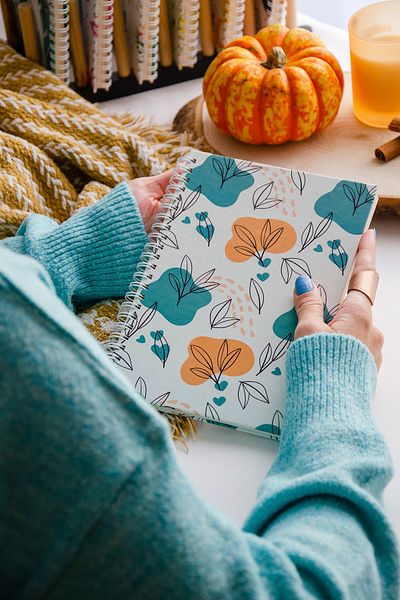CoNotes Hard Cover Spiral Dotted Notebook - Bullet Journal