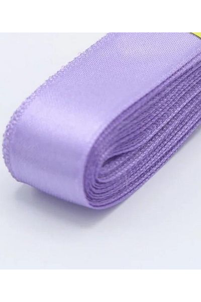 ELGALA Ribbon Satin Ribbon 2 Cm Lilac Color 10 Meters Ribbon