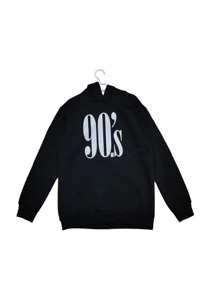 soi fashion Hanorac cu glugă cu trei fire ridicate din anii 90