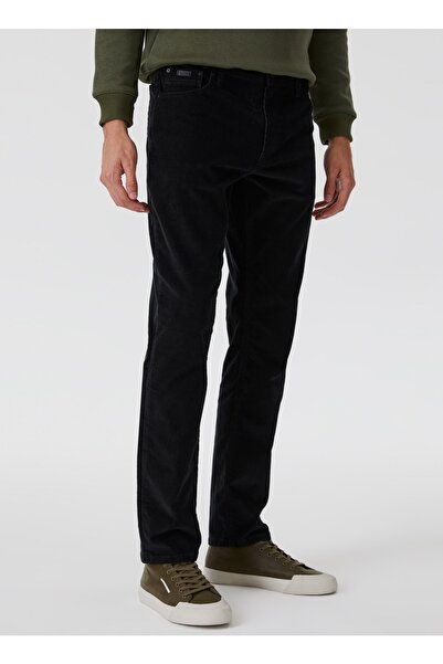 Lee Cooper Yüksek Bel Rahat Siyah Erkek Chino Pantolon 231 Lcm 221005 Rıcky Siyah