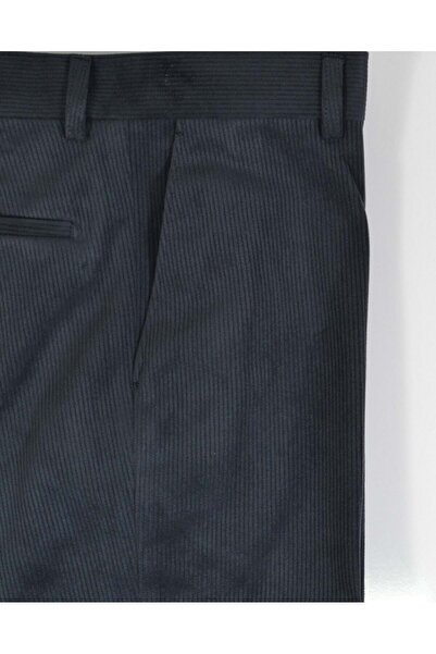 DostumGiyim Classic Erkek Kadife Pantolon Lacivert Füme - 44