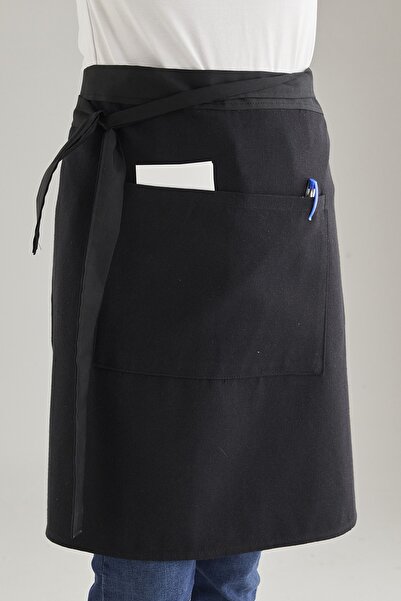 AYSHOME آيس هوم شيف نادل كافيه كوك باريستا بلاك نصف مئزر مطبخ مئزر ماسترشيف كافيه ريستورانت