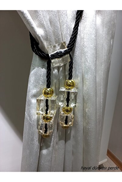 Hayal Dünyası Perde Aksesuarları Özel Yapım Dekoratif Perde Bağı Braçol