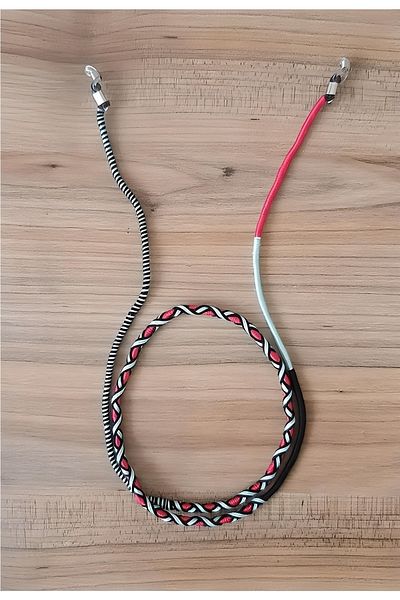 rangmobil Glasses Rope Knitted Rasta Knitted Handmade