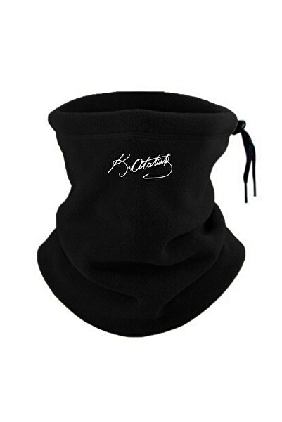 Hepsine Rakip Kadın Erkek Polar Boyunluk Kışlık Ipli Bere Atatürk Imzalı