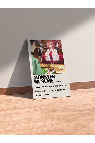 Postifull Αφίσα Anime - Χαρτί με χοντρή επίστρωση, διακόσμηση Duar χωρίς πλαίσιο