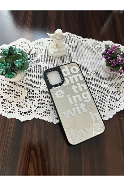Casetify Iphone 11 Uyumlu Love Desenli Aynalı Telefon Kılıfı