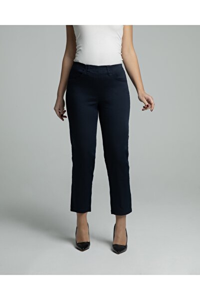 Monmark Phia Cropped Pamuklu Lacivert