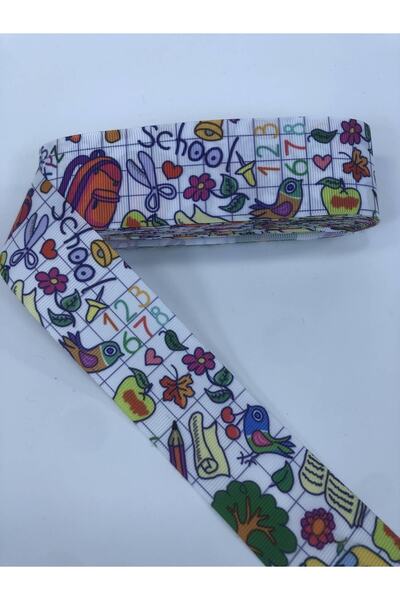 Bride Aksesuar Dünyası Panglică Grosgrain cu model pentru ghiozdan – Panglică...