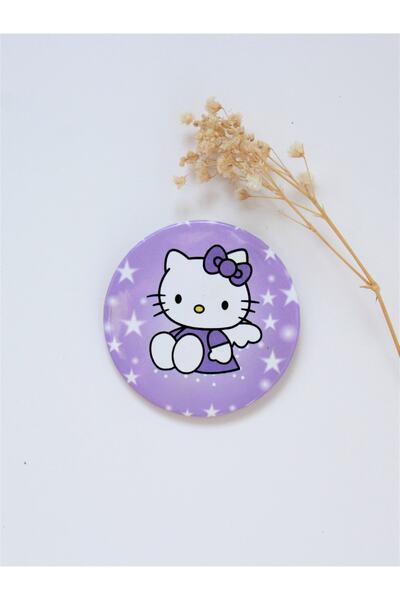Teal Collection Hellokitty Arkası Iğneli Rozet