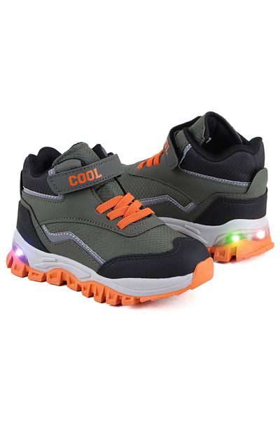 Vojo Παιδικές μπότες Rog Comfortable Warm Sole Velcro