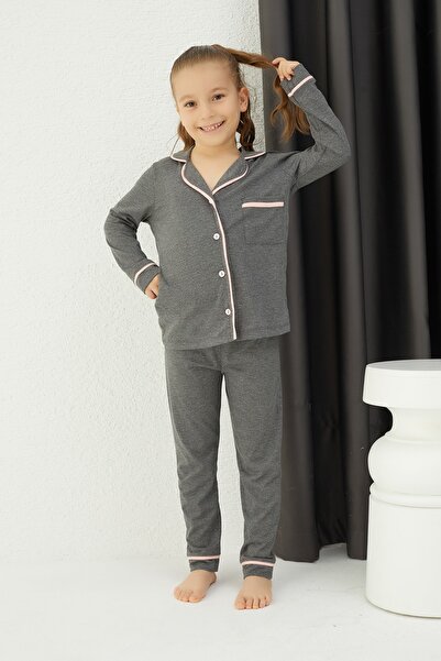 ELİTOL Cotton Buttoned Pajama Set