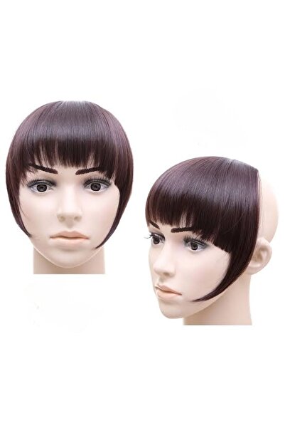 CESLİFE Gerçek Saç Görünümlü 1.kalite Fön Maşa Uygulanabilir Takma Kahkül Çıt...