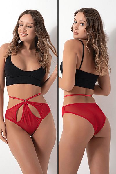 Özlem & Donex Lace High Waist Bikini Panties 7030