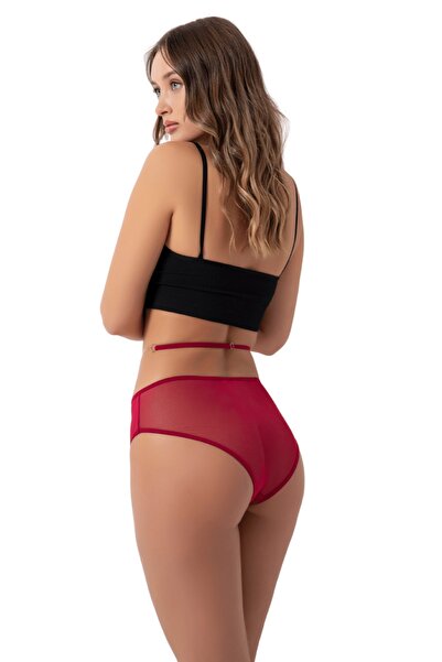 Özlem & Donex Women's High Waist Chain Detailed Panties 7026
