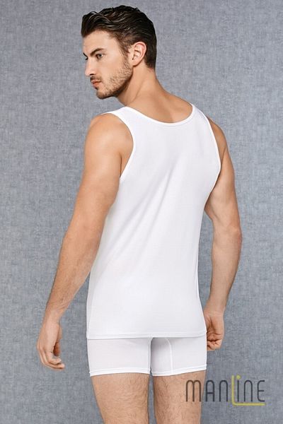 GECKO COLLECTION Gecko Men's Ribbed Tank Top 100% Cotton