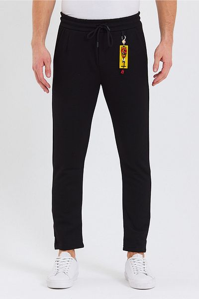Floral Sport Black Honeycomb Jogger Trousers with Rigging Accessory - (EASY TO REMOVE AND ASSEMBLE UPON REQUEST)