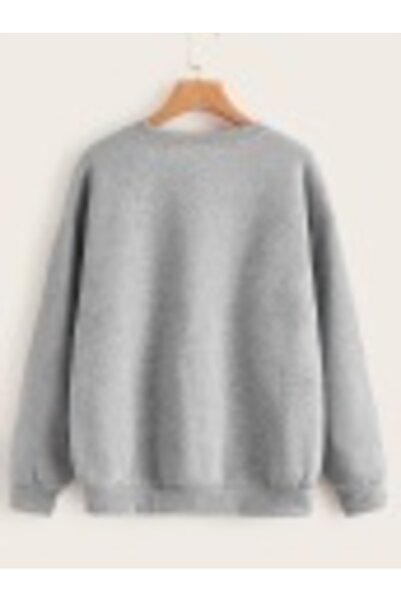 Deocept Φούτερ Unisex με στάμπα με πούπουλα