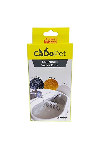 CaDoPet Su Pınarı Yedek Kartuş Filtre 3 Lü Paket