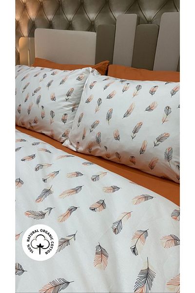 Özcan Ev Tekstil 100% Cotton Single Duvet Cover Set