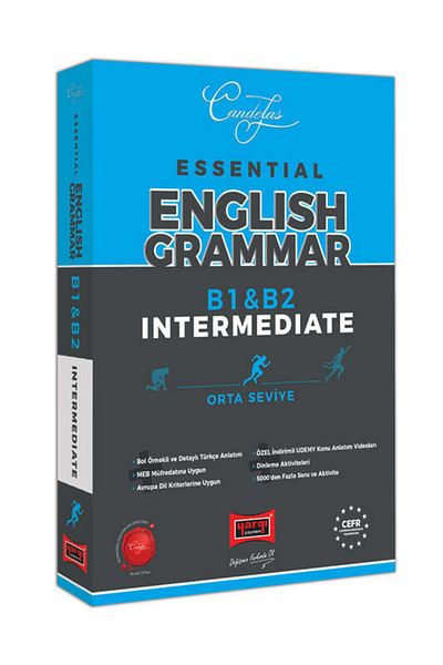 Yargı Yayınları Candelas Essential English Grammar - B1&B2 Intermediate Intermediate