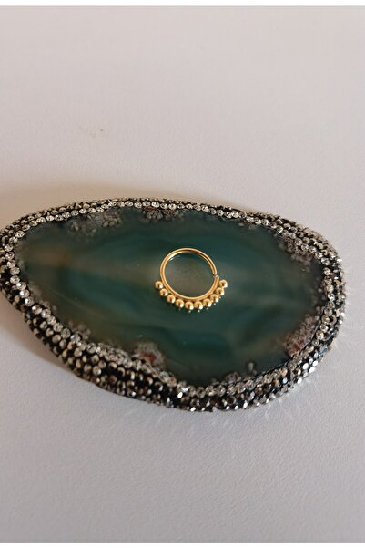 Bylin Cerrahi Çelik Ince Halka Piercing - Halka Çapı 8 Mm - 1 Adet