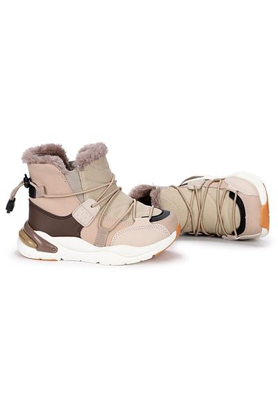 Vicco Cizme Pablo Fur Kids bej/maro (943.21k.368-1508)