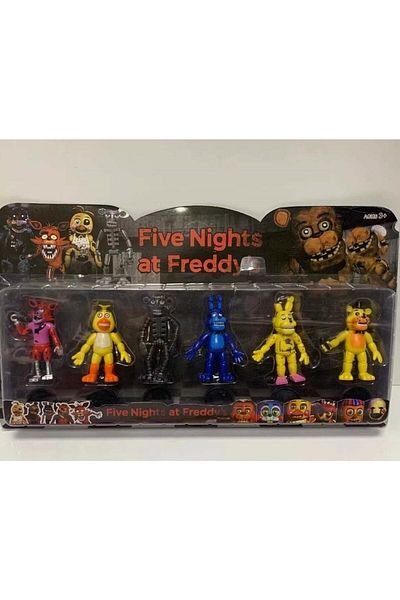 PeriYedi لعبة فريدي مكونة من 6 قطع من Five Nights At Freddys