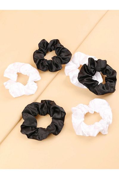CSR AKSESUAR Set de catarame alb-negru de 6 piese