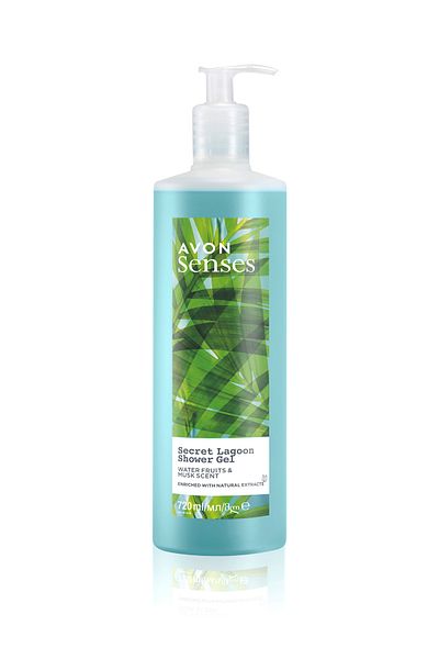 AVON جل الاستحمام سينسيز سيكريت لاجون - 720 مل