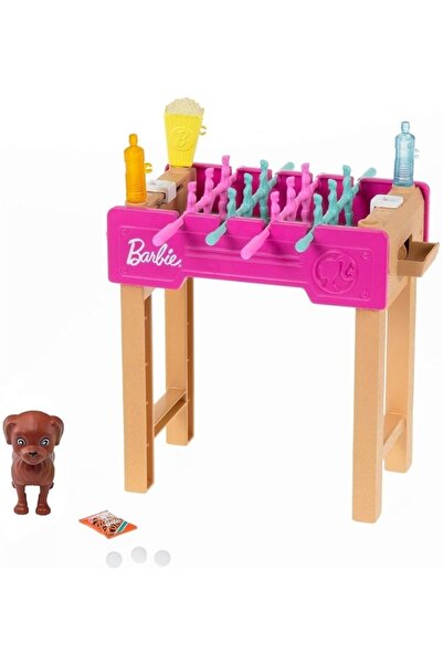 mattel Barbie Ev Dekorasyonu Masa Maçı - Grg77