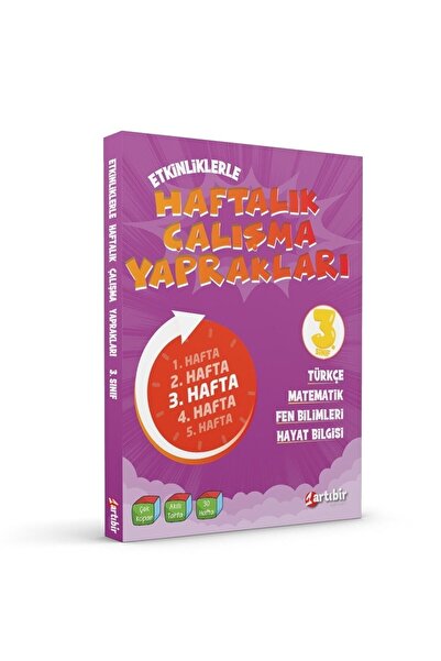 Atlı Karınca Yayıncılık 3.sınıf Haftalık Çalışma Yaprakları