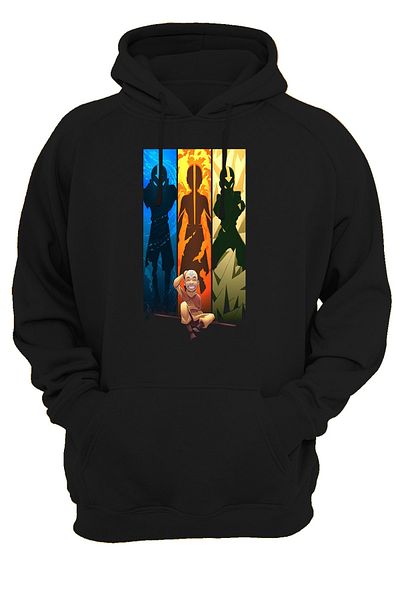 remonz Avatar Printed 3 νήματα ράστερ, πλήρως φλις εσωτερικά, χοντρό φούτερ 600 gr