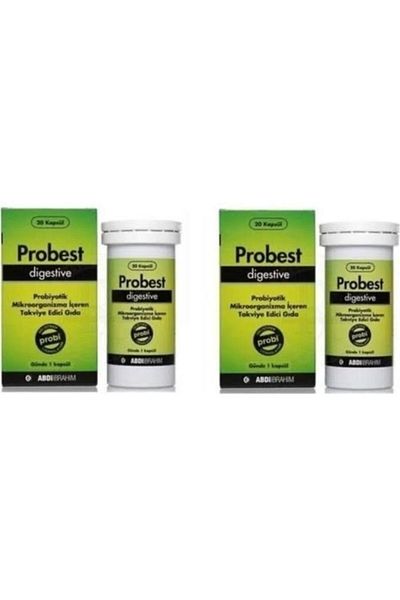 Probest Probiotic Digestive - 2 Pack 20 Capsules