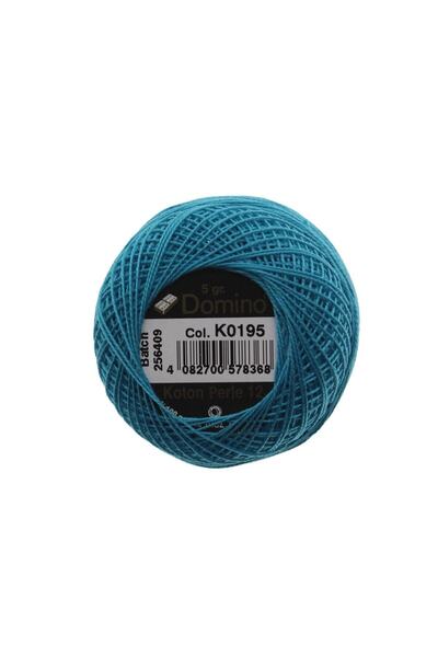 domino خيط تطريز كوتون بيرل 5 جرام رقم: 12 - K0195