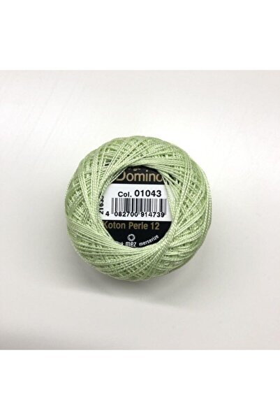 domino Yeşil Koton Perle Nakış İpi No 12