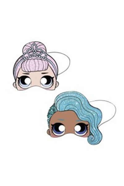 supertrend Кольоровий набір з 6 масок Lol Glitterati Die-cut, поєднання розва...