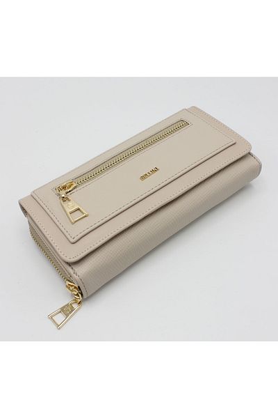 Sellini Multi-Compartment Cream Women's Wallet