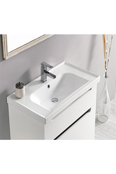 Turkuaz Frame 100 Cm Seramik Lavabo